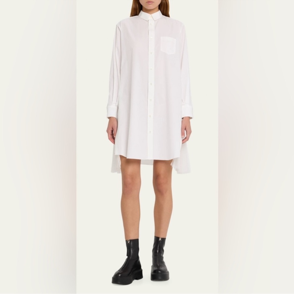 Sacai Poplin shirtdress Sz 2 NWT